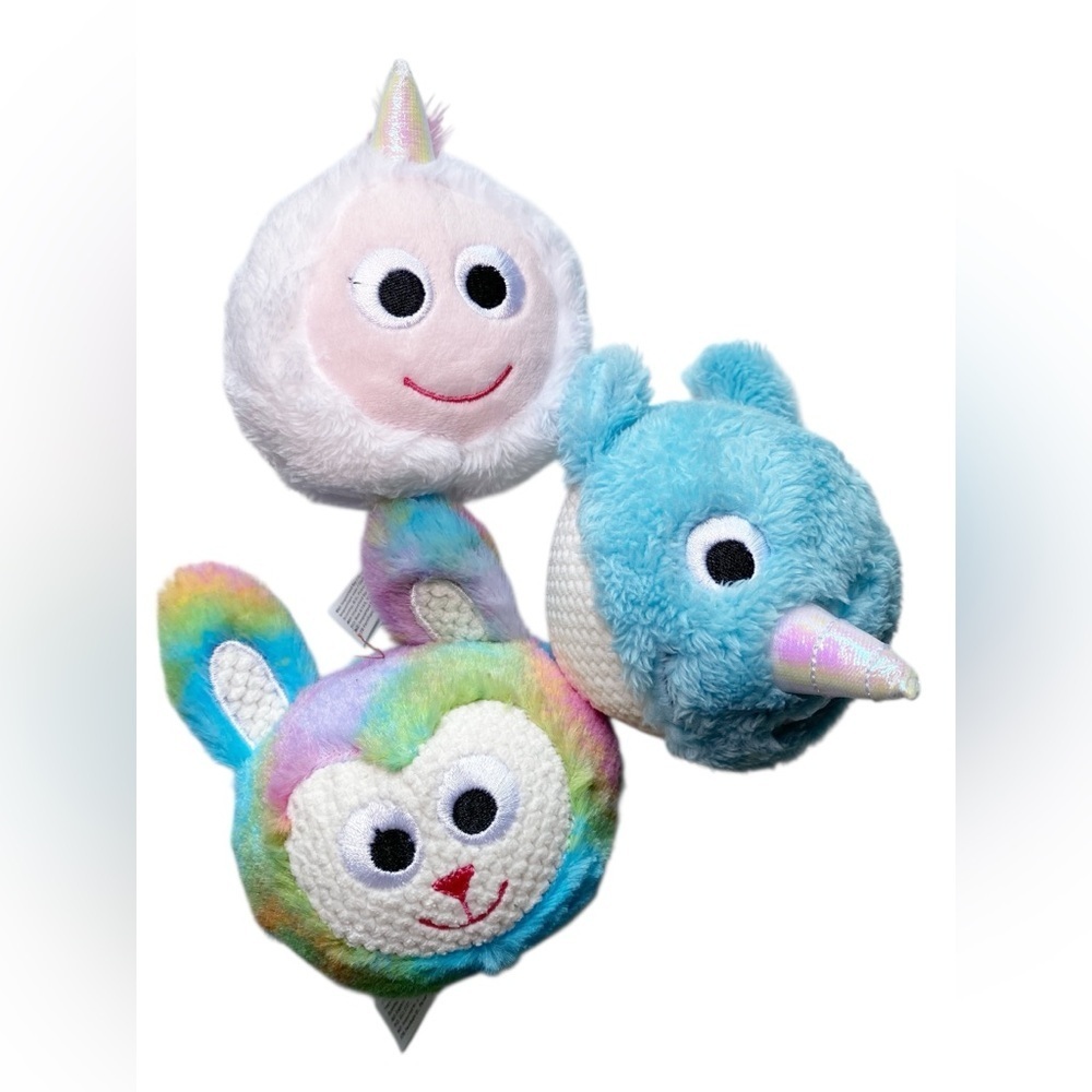 Scentsy Bitty Buddy Trio of Unicorn, Bunny, and Narwhal - Picture 3 of 7